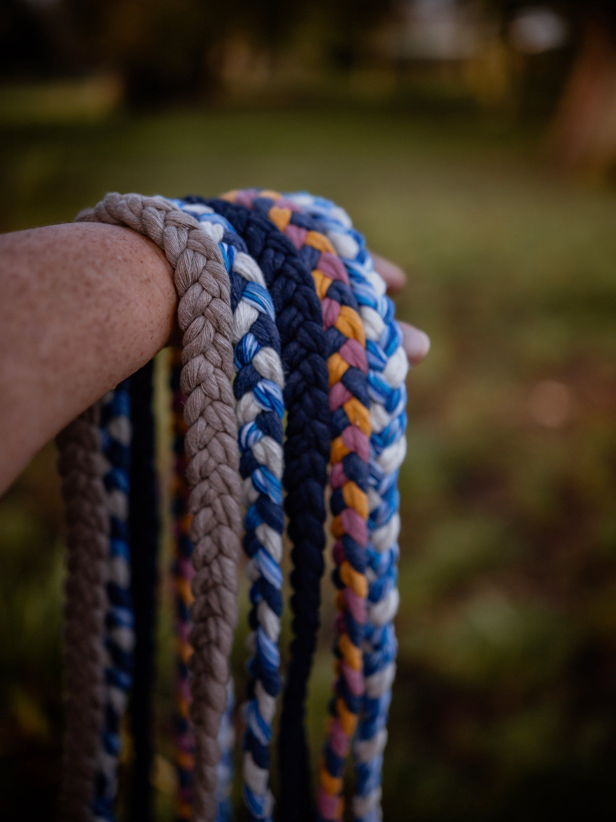 Plaited Macramé Leads