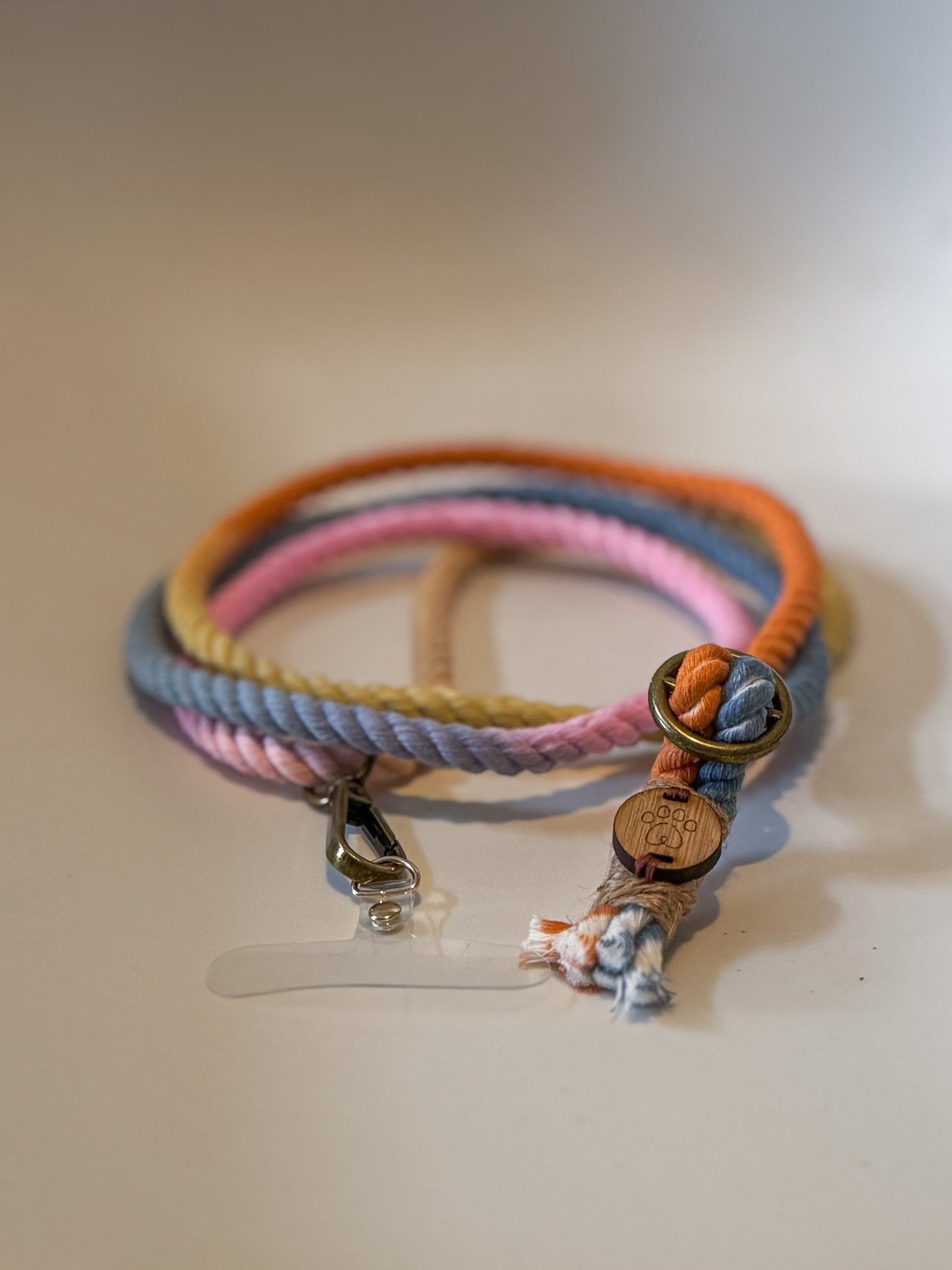 Boho Rainbow Soft & Dangly phone sling