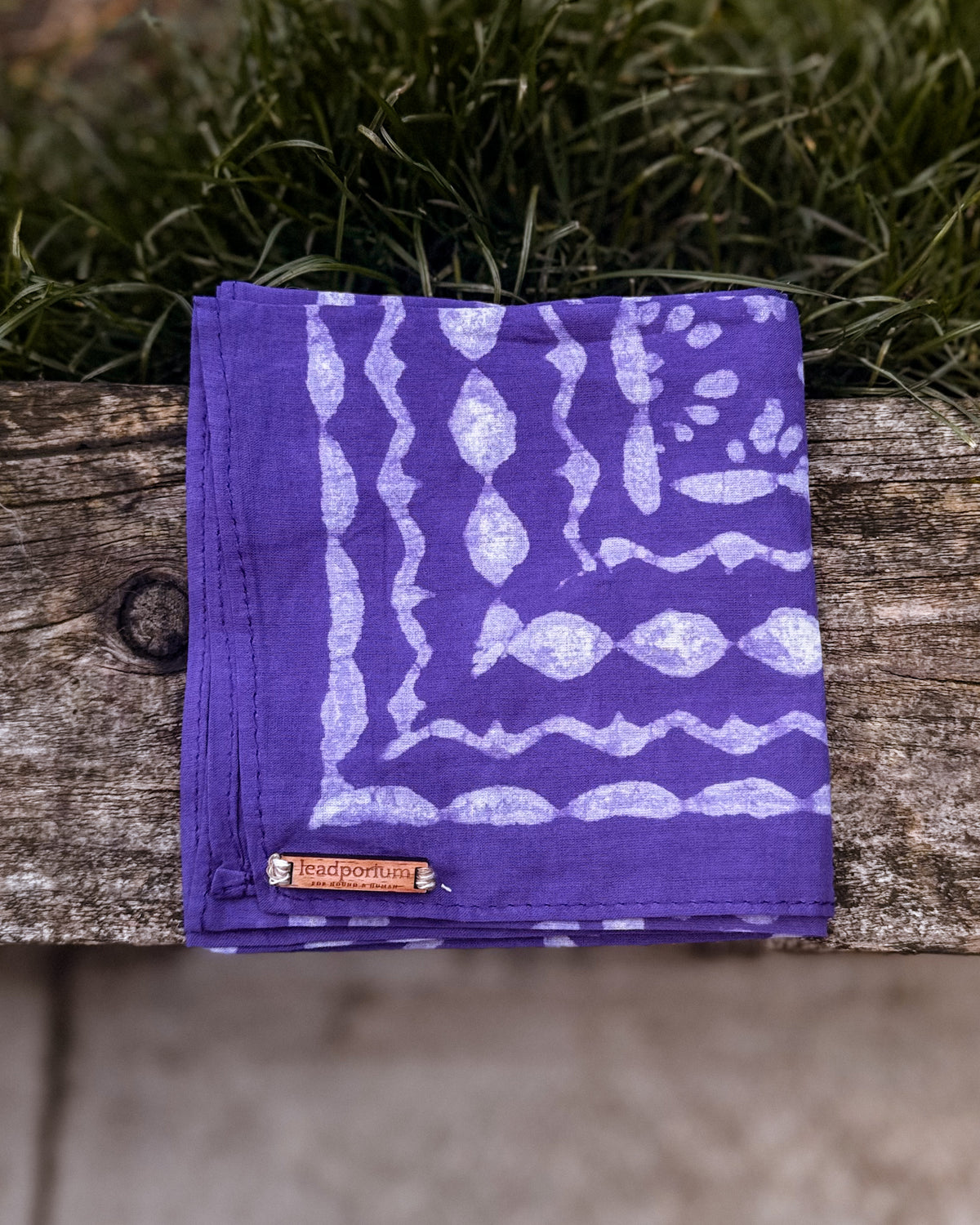 Cotton Bandana in Amethyst