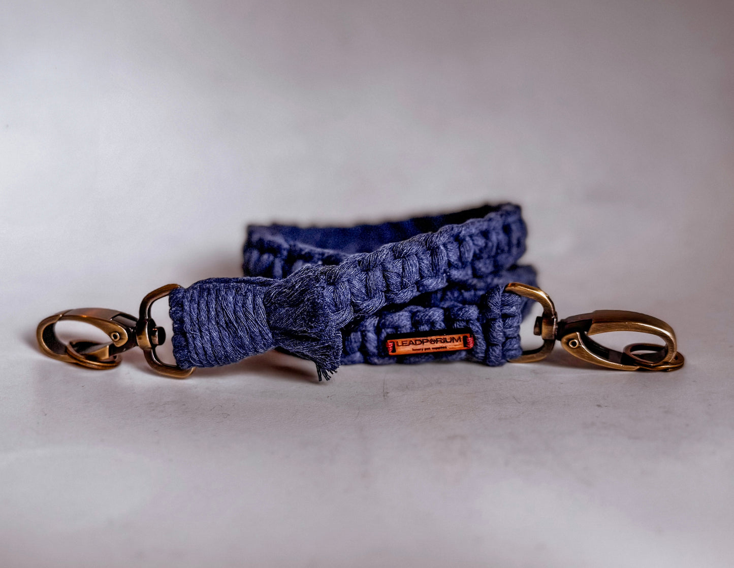 Macrame camera strap