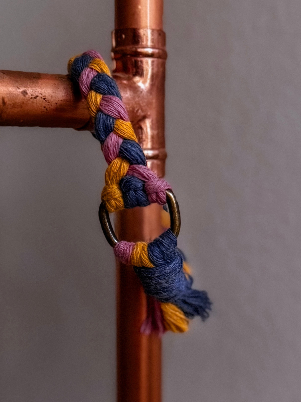 Plaited Macramé Bracelet
