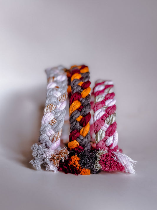 Plaited Macramé Collars