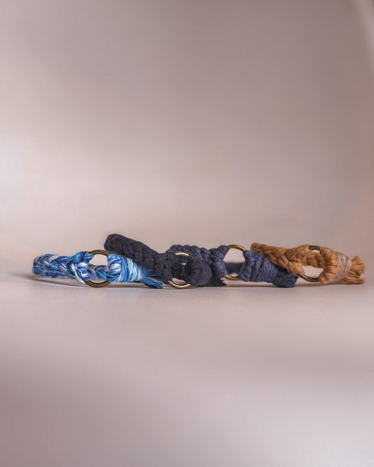 Plaited Macramé Bracelet