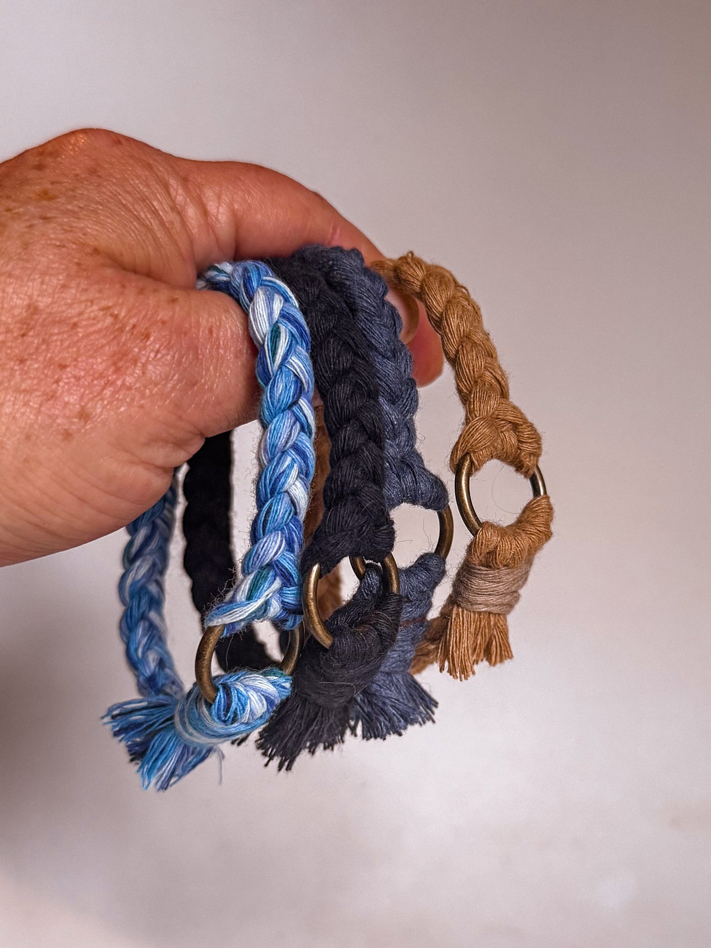 Plaited Macramé Bracelet