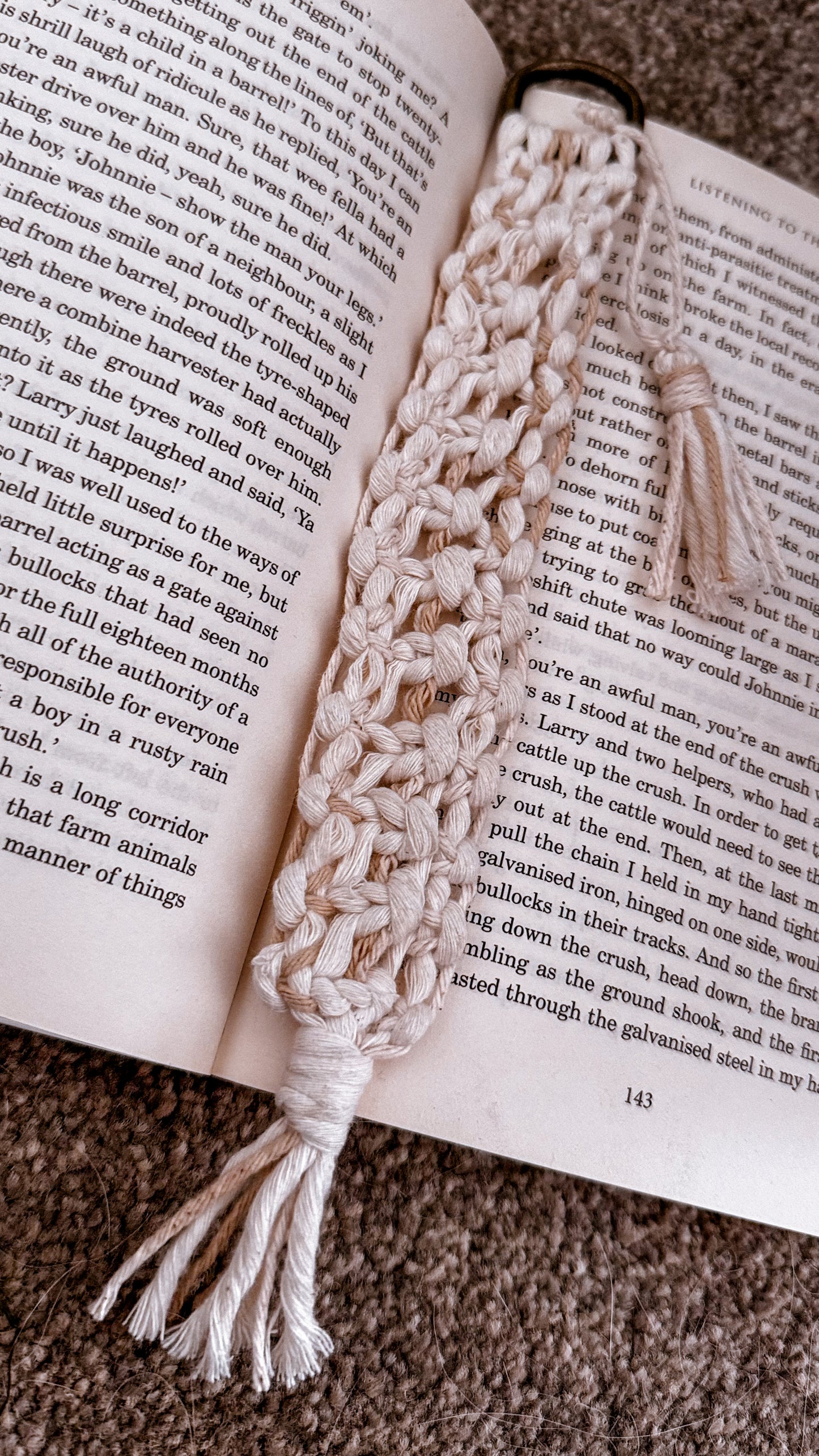 Up cycled bookmarks