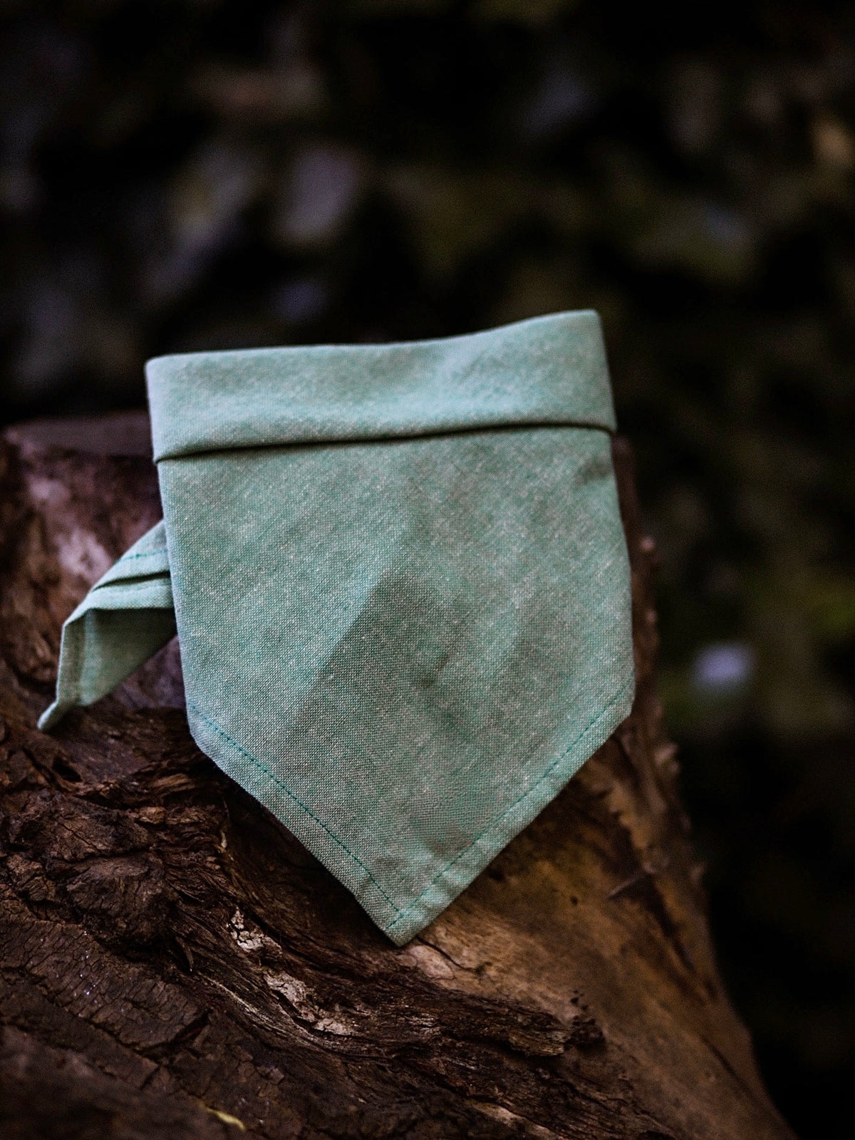 Linen Bandana in Spearmint