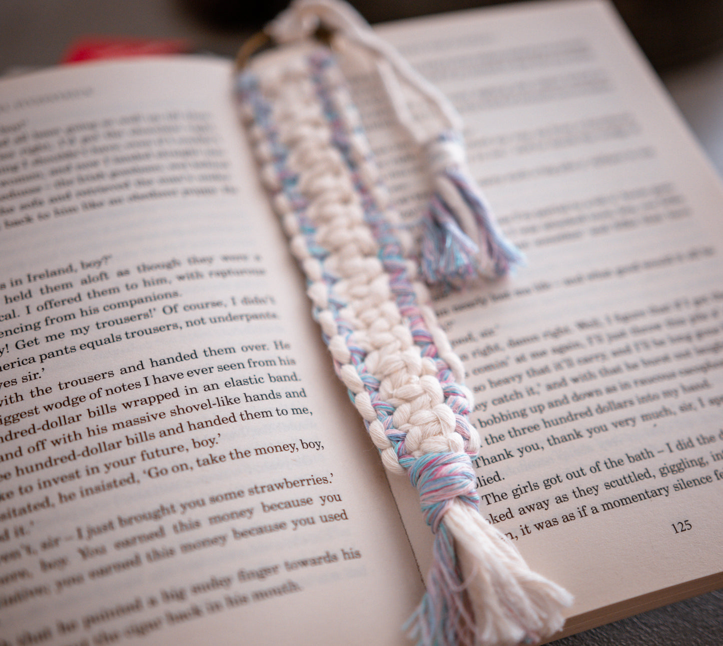 Up cycled bookmarks