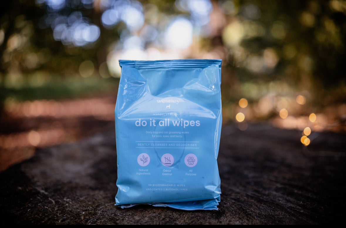 Natural Pet Grooming Wipes