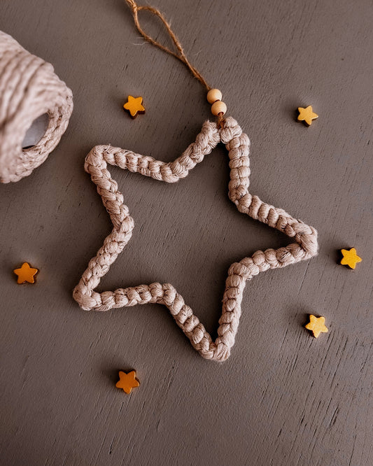 Natural Star Decoration