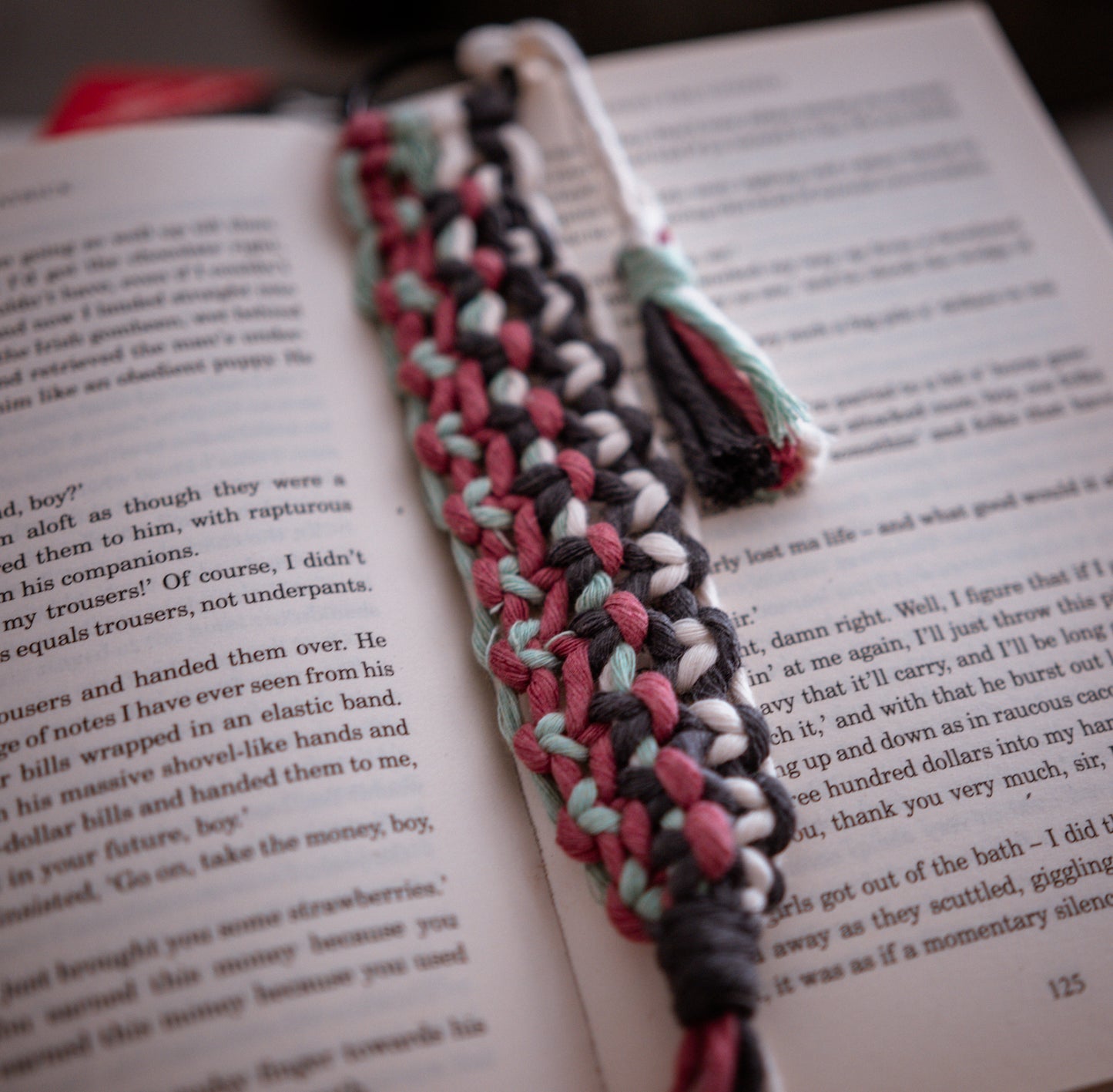 Up cycled bookmarks