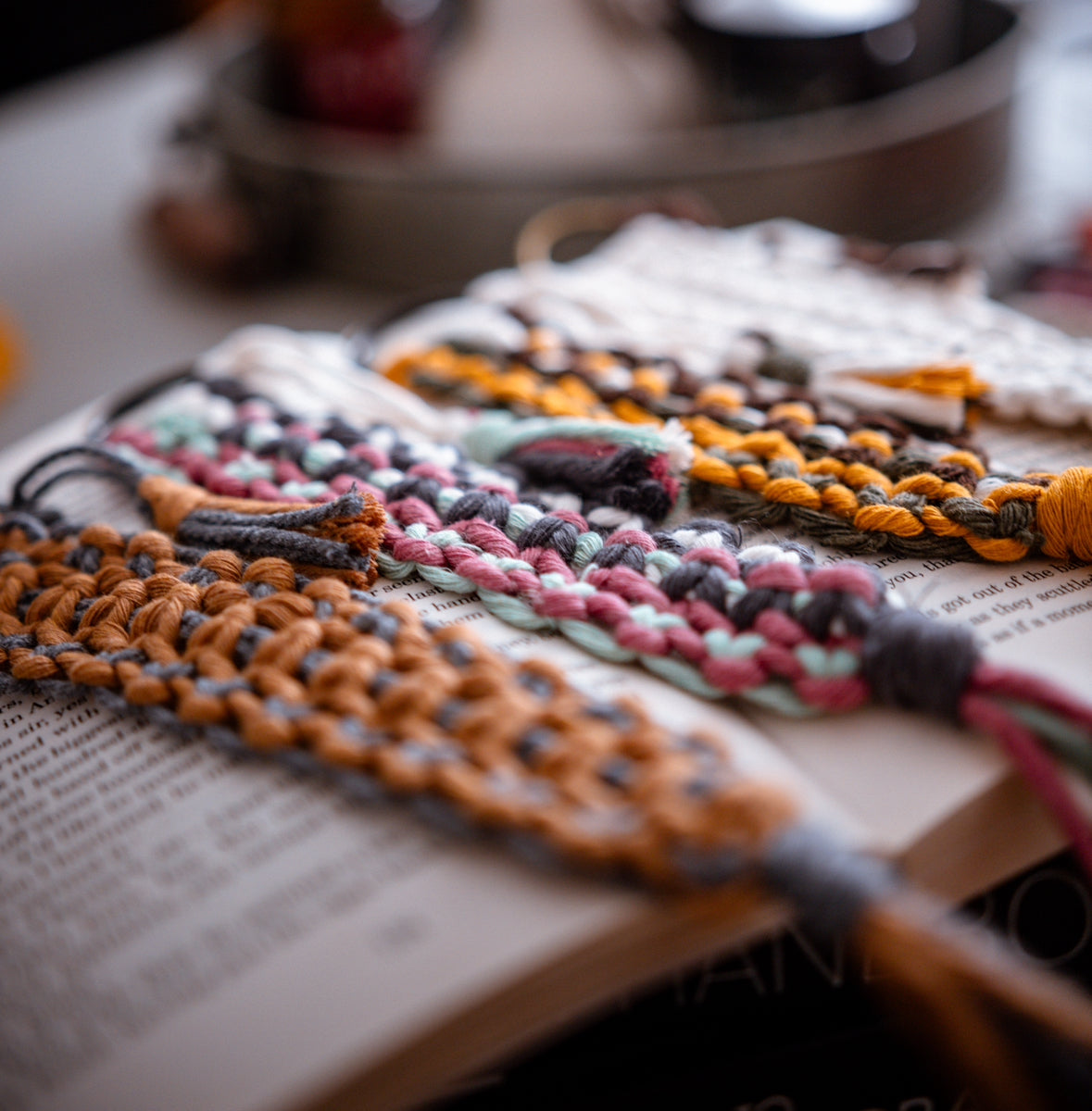 Up cycled bookmarks