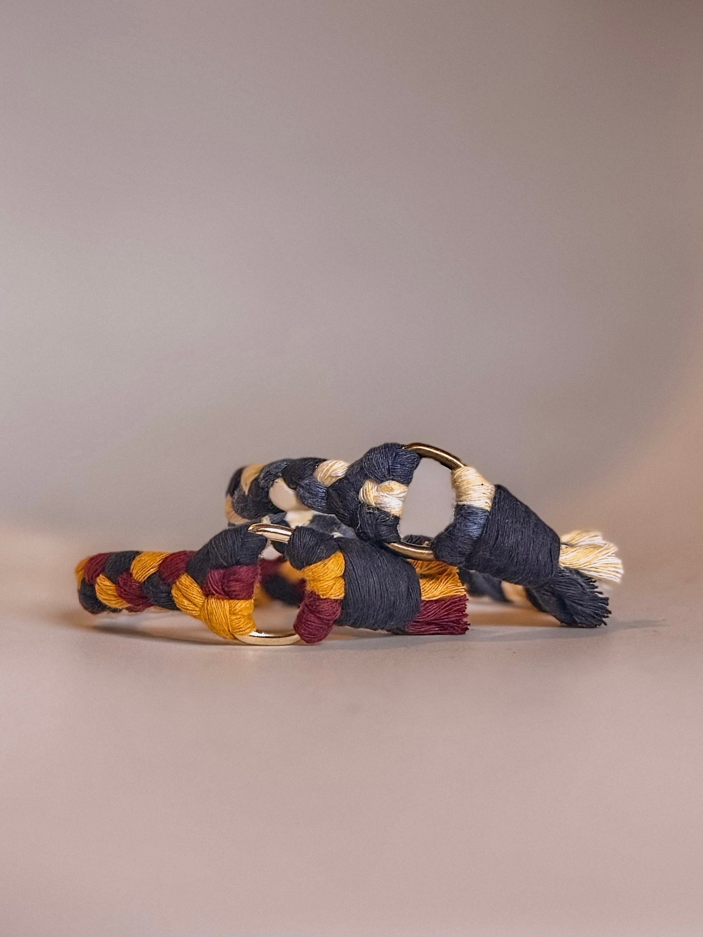 Plaited Macramé Bracelet