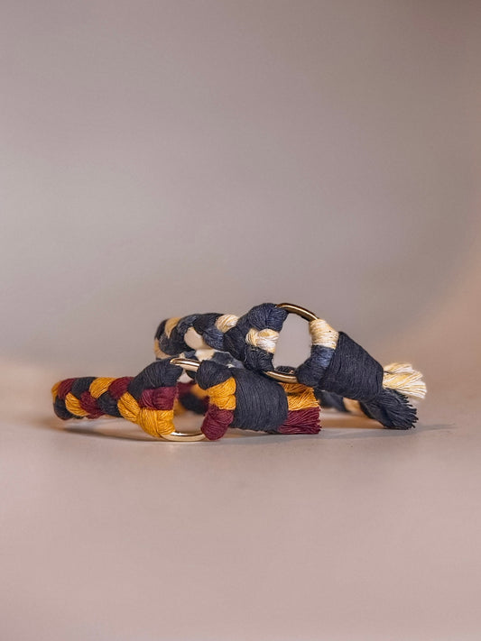 Plaited Macramé Bracelet